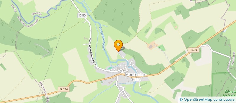 localisation de l'entreprise MADAME BARBARA GARGOWITCH  MONCEL-SUR-SEILLE