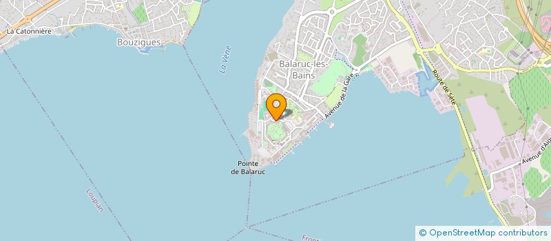 localisation de l'entreprise MADAME BARBARA GARNY  BALARUC-LES-BAINS