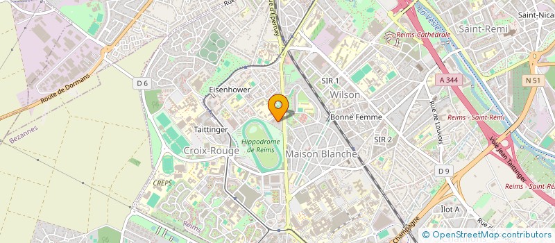 localisation de l'entreprise MADAME BARBARA GAUTHIER  REIMS