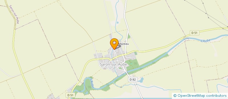 localisation de l'entreprise MADAME BARBARA GIBOULOT  SARON-SUR-AUBE