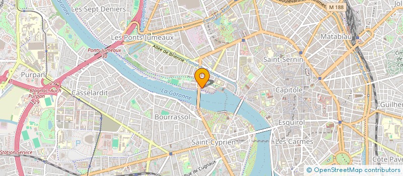 localisation de l'entreprise MADAME BARBARA GILBERT à TOULOUSE