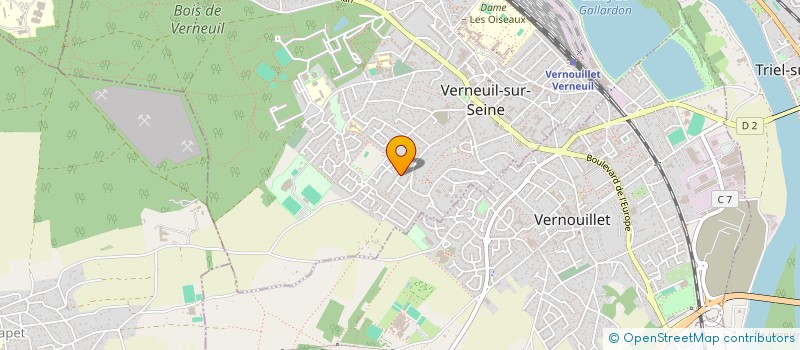 localisation de l'entreprise MADAME BARBARA GLOVER  VERNEUIL-SUR-SEINE