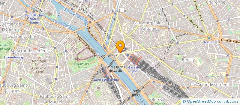 localisation de l'entreprise MADAME BARBARA GODEFROY à PARIS