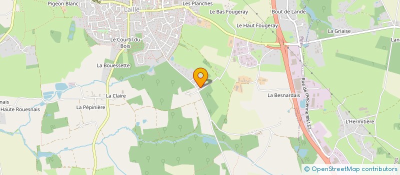 localisation de l'entreprise MADAME BARBARA GOURDET  LAILLE