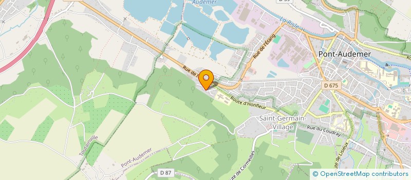 localisation de l'entreprise MADAME BARBARA GRANDCAMP  PONT-AUDEMER