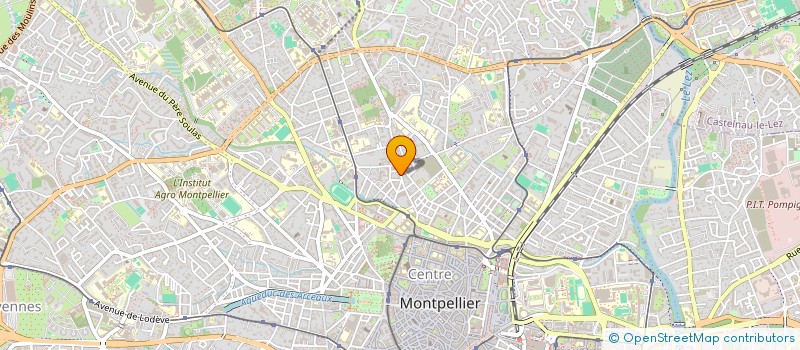 localisation de l'entreprise MADAME BARBARA GRUTZECK à MONTPELLIER