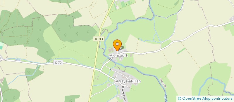 localisation de l'entreprise MADAME BARBARA GUEDJ  AJONCOURT