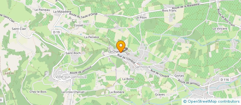 localisation de l'entreprise MADAME BARBARA GUET à PORTE-DES-PIERRES-DOREES