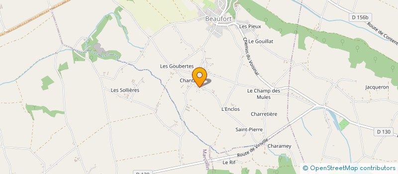 localisation de l'entreprise MADAME BARBARA GUET à BEAUFORT