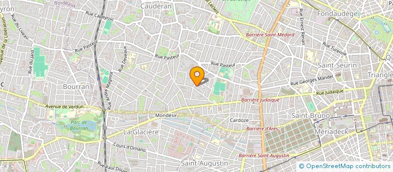 localisation de l'entreprise MADAME BARBARA HADDAD  BORDEAUX