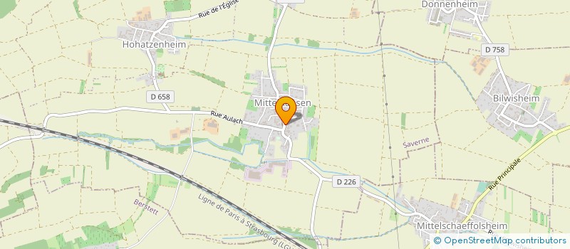 localisation de l'entreprise MADAME BARBARA HAMM  WINGERSHEIM LES QUATRE BANS