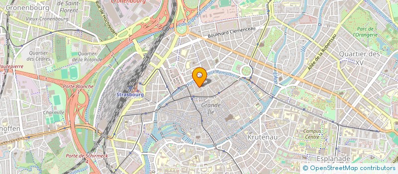 localisation de l'entreprise MADAME BARBARA HENKES  STRASBOURG