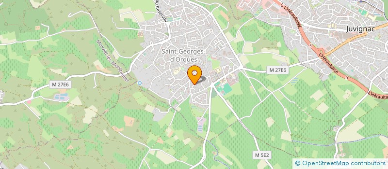 localisation de l'entreprise MADAME BARBARA HEVESSY  SAINT-GEORGES-D'ORQUES