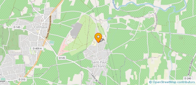 localisation de l'entreprise MADAME BARBARA HOLLO  SAINT-PAUL-LES-FONTS