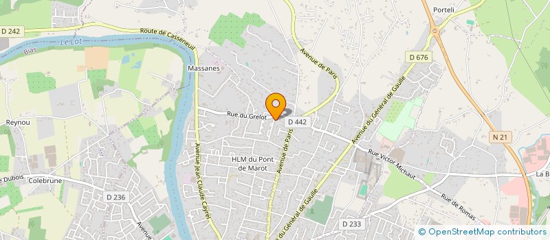 localisation de l'entreprise MADAME BARBARA HOMBOURGER  VILLENEUVE-SUR-LOT