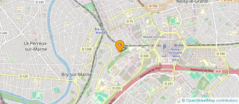 localisation de l'entreprise MADAME BARBARA HOUILLE  BRY-SUR-MARNE