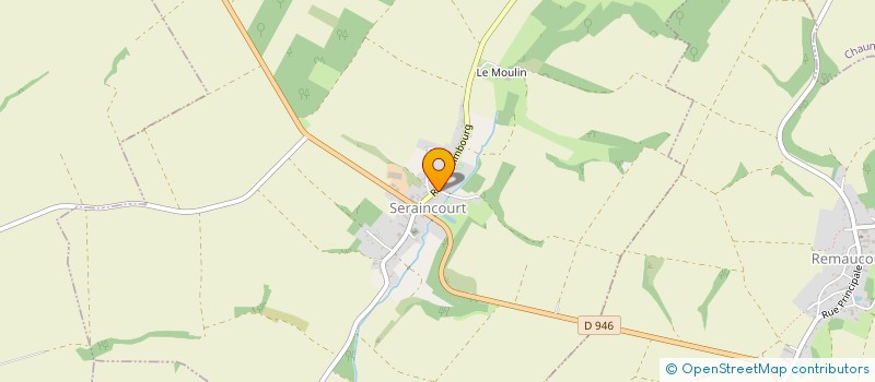 localisation de l'entreprise MADAME BARBARA HULOT  SERAINCOURT