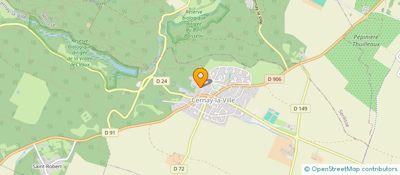 localisation de l'entreprise MADAME BARBARA HUTEAU  CERNAY-LA-VILLE