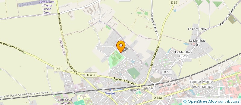 localisation de l'entreprise MADAME BARBARA INGRID CAROL RENSCH  YVETOT