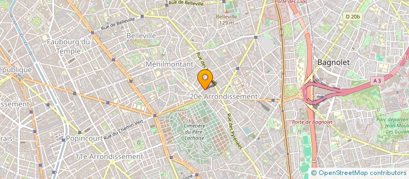 localisation de l'entreprise MADAME BARBARA JACOT  PARIS