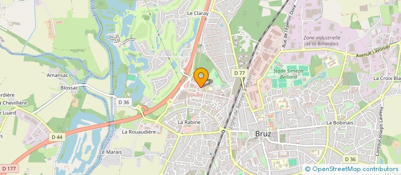 localisation de l'entreprise MADAME BARBARA JANOWSKI  BRUZ