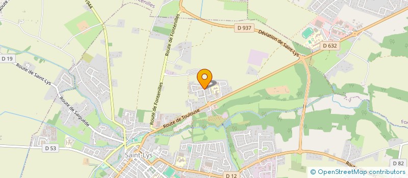 localisation de l'entreprise MADAME BARBARA JEANNEAU  SAINT-LYS