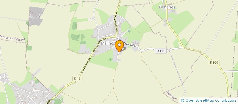 localisation de l'entreprise MADAME BARBARA JECZMIEN  MALINCOURT