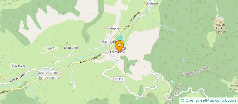 localisation de l'entreprise MADAME BARBARA JOACHIM à MANDAILLES-SAINT-JULIEN