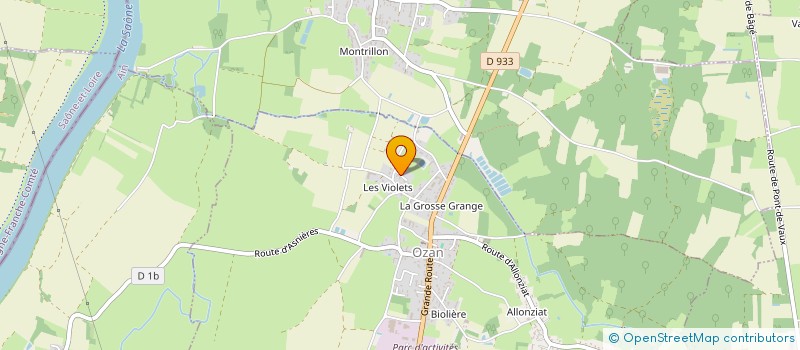 localisation de l'entreprise MADAME BARBARA JOLIVET  OZAN