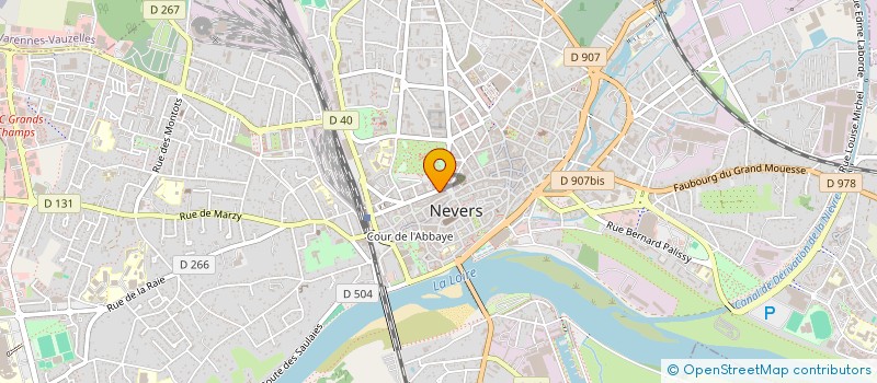 localisation de l'entreprise MADAME BARBARA JOUANNY à NEVERS