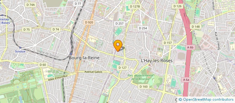 localisation de l'entreprise MADAME BARBARA JUBLOT  L'HAY-LES-ROSES