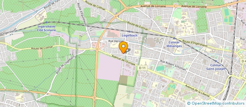 localisation de l'entreprise MADAME BARBARA KEMPF  WINTZENHEIM