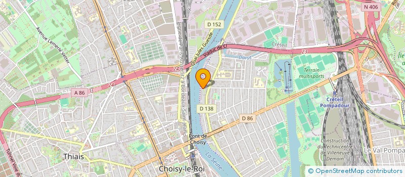 localisation de l'entreprise MADAME BARBARA KIPRE à CHOISY-LE-ROI