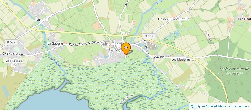 localisation de l'entreprise MADAME BARBARA KIRCHNER à SAINT-GERMAIN-SUR-AY