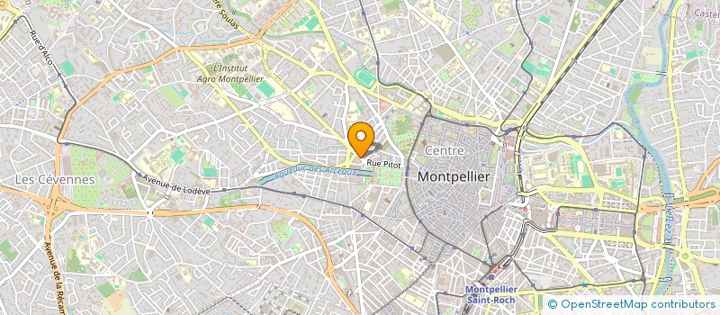 localisation de l'entreprise MADAME BARBARA KOZLOWSKI à MONTPELLIER