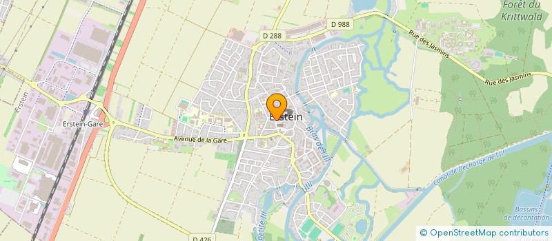 localisation de l'entreprise MADAME BARBARA KRAUSS  ERSTEIN