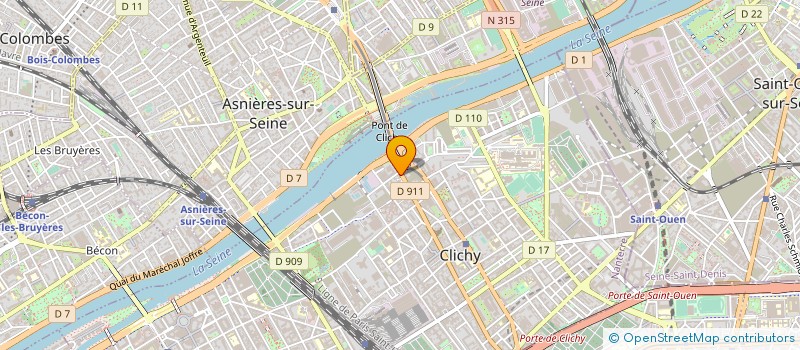localisation de l'entreprise MADAME BARBARA LAMBIN à CLICHY