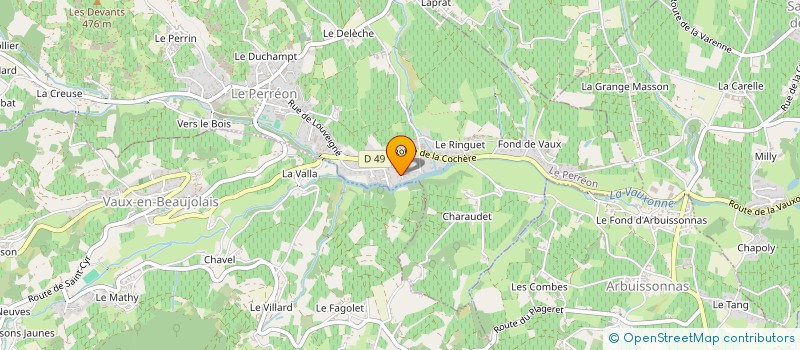 localisation de l'entreprise MADAME BARBARA LARGERON  LE PERREON