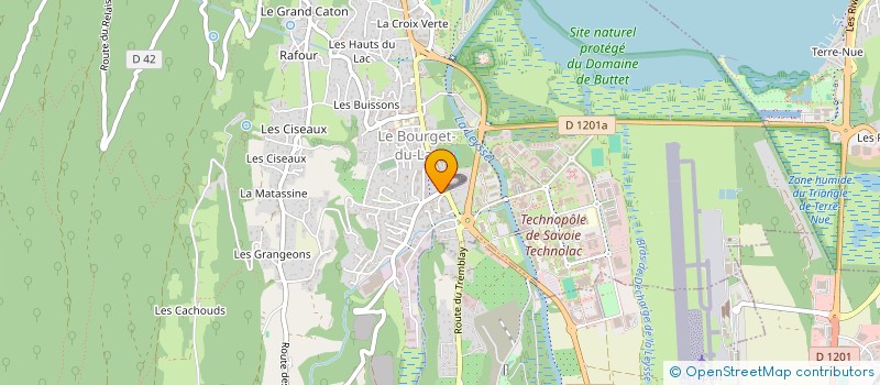 localisation de l'entreprise MADAME BARBARA-LAURE DESPLATS  LE BOURGET-DU-LAC