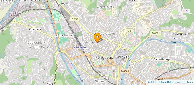 localisation de l'entreprise MADAME BARBARA LAUSBERG ROUX  PERIGUEUX