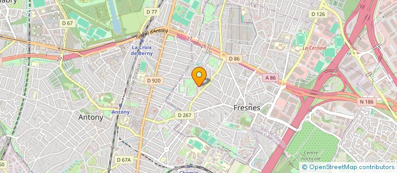 localisation de l'entreprise MADAME BARBARA LE CLERRE  FRESNES