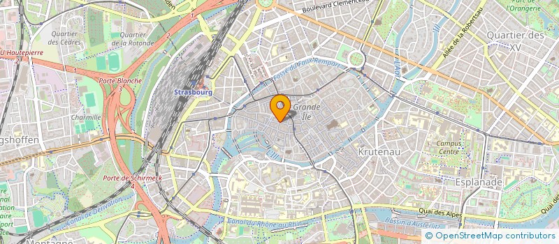 localisation de l'entreprise MADAME BARBARA LEBOEUF à STRASBOURG