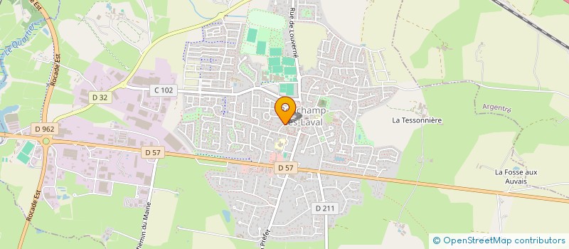 localisation de l'entreprise MADAME BARBARA LECLERC à BONCHAMP LES LAVAL