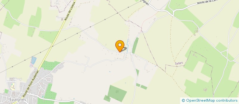 localisation de l'entreprise MADAME BARBARA LECOUTRE  EPAIGNES