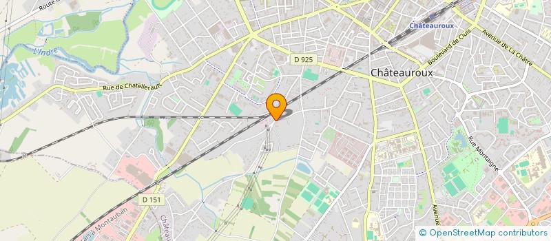 localisation de l'entreprise MADAME BARBARA LEGER à CHATEAUROUX