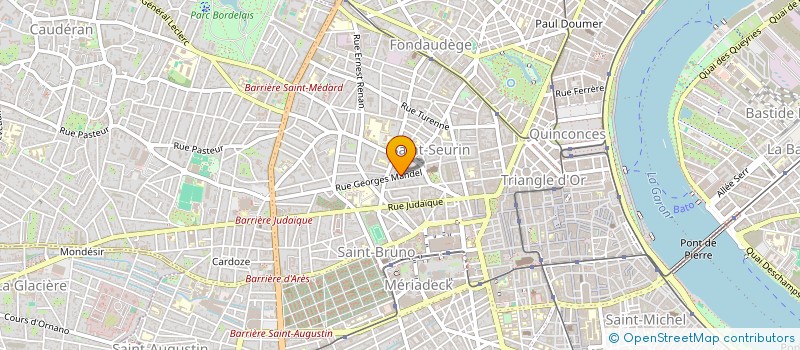 localisation de l'entreprise MADAME BARBARA LEONET  BORDEAUX