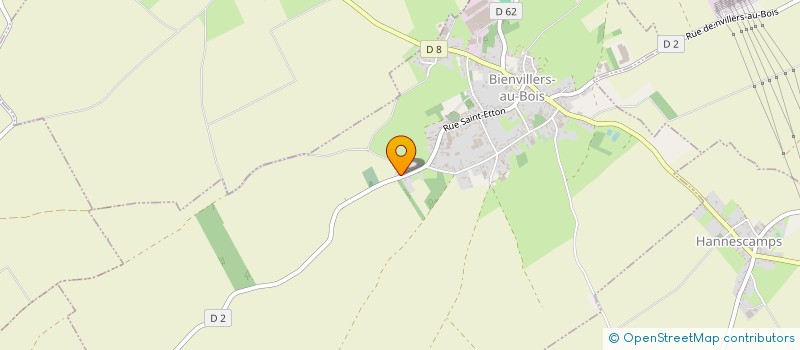 localisation de l'entreprise MADAME BARBARA LEPETIT  BIENVILLERS-AU-BOIS