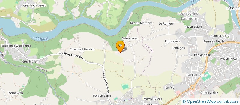 localisation de l'entreprise MADAME BARBARA LESEUR  PLOULEC'H