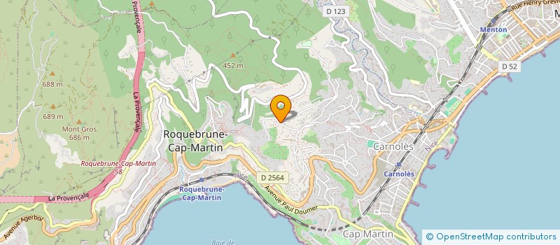 localisation de l'entreprise MADAME BARBARA LIPPENS à ROQUEBRUNE-CAP-MARTIN