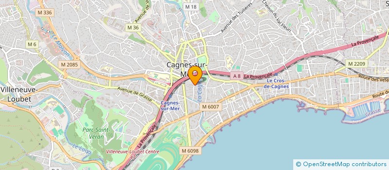 localisation de l'entreprise MADAME BARBARA MASSI à CAGNES-SUR-MER